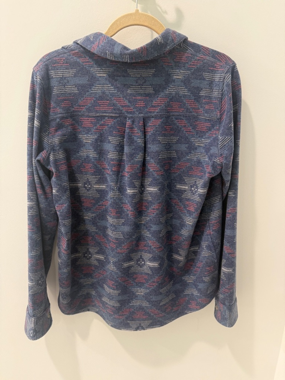 FAHERTY Legend Sweater In Western Jewel Sky Womens Size Medium - Picture 4 of 4